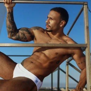 Bañador Slip White by Essential